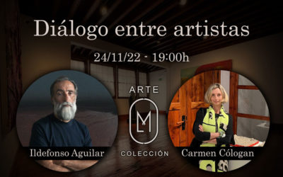 Diálogo entre artistas – Ildefonso Aguilar y Carmen Cólogan